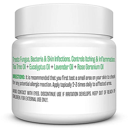 Tea Tree Oil Foot Balm - Natural Remedy for Athletes Foot, Toenail Repair M3 NaturalsBuy Supplements Australia
