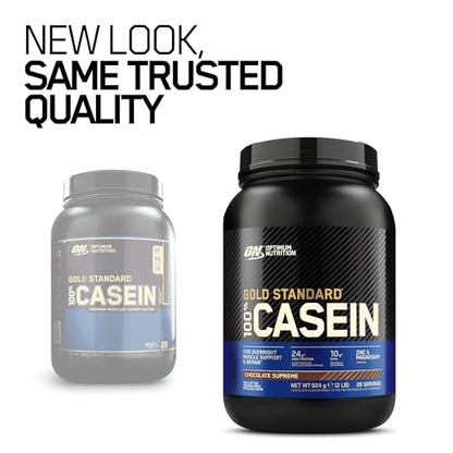 Optimum Nutrition Gold Standard 100% Casein Slow Digesting Protein Powder with Zinc Optimum NutritionBuy Supplements Australia