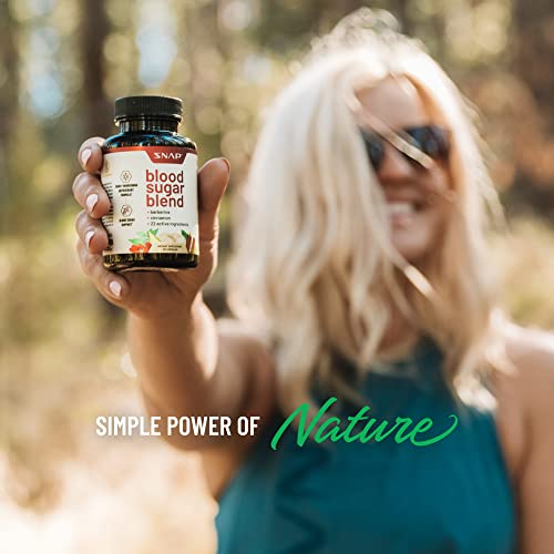 Snap Supplements Blood Sugar Blend - Support Healthy Blood Sugar, 60 Capsules Snap SupplementsBuy Supplements Australia