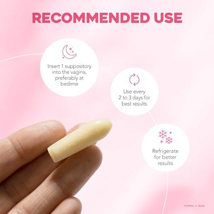 Mother's Dose Hyaluronic Acid Suppository HydraDose- Hormone Free Moisturizer MOTHER·S DOSEBuy Supplements Australia