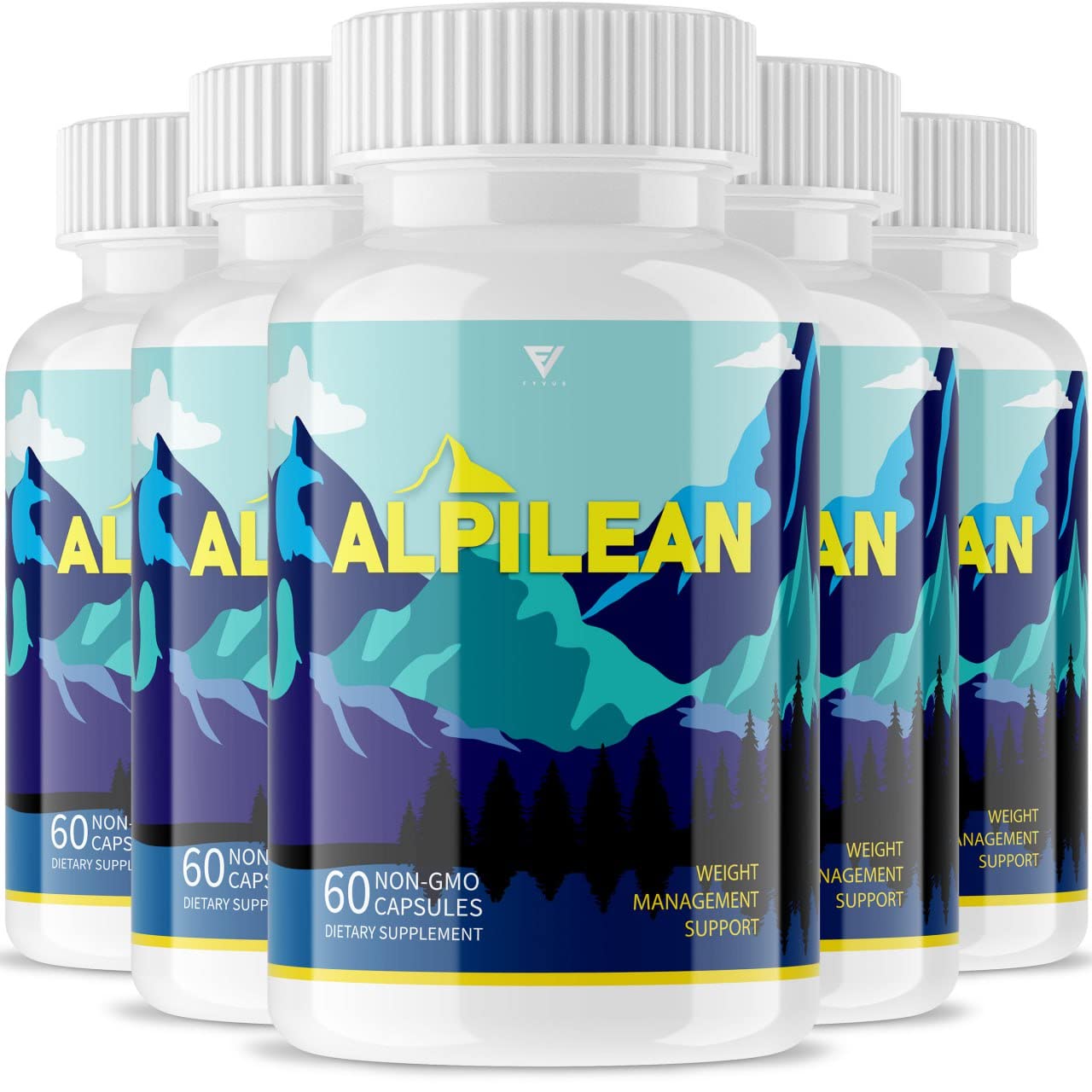 (5 Pack) Alpilean Max Weight Loss Capsules Supplement, Alpilean Ice Hack Support - Maple Wellness Supplements