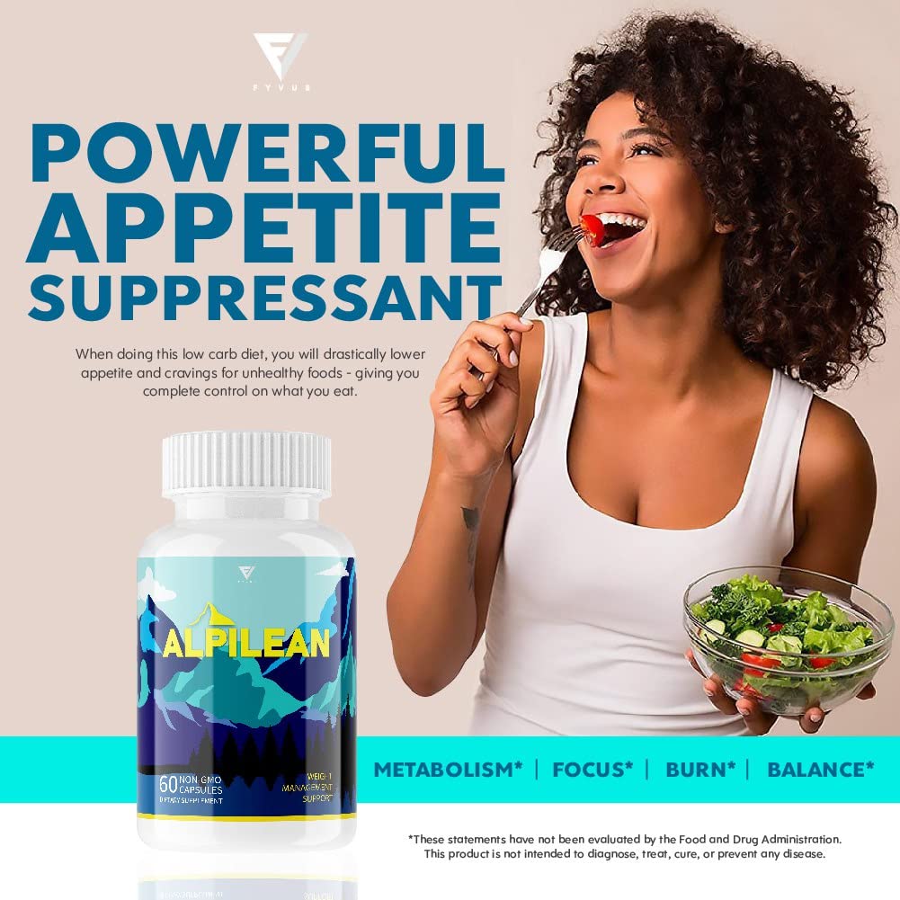 (5 Pack) Alpilean Max Weight Loss Capsules Supplement, Alpilean Ice Hack Support - Maple Wellness Supplements
