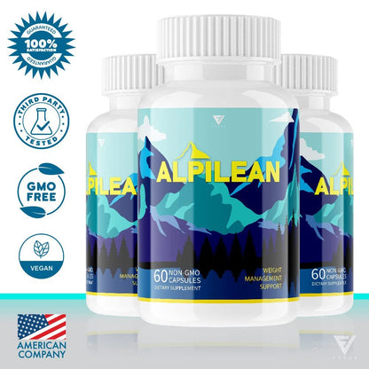 (5 Pack) Alpilean Max Weight Loss Capsules Supplement, Alpilean Ice Hack Support - Maple Wellness Supplements