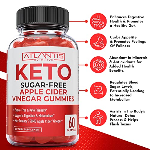 Sugar-Free Keto ACV Gummies for Weight Loss - Apple Cider Vinegar Keto ACV Gummies Atlantis NutritionBuy Supplements Australia