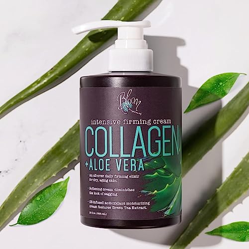 BLOOM Vitamin C Cream + Collagen Cream Body Lotion & Face Moisturizer 2PC Skincare BLOOM IT'S A GREAT SKIN DAY!Buy Supplements Australia