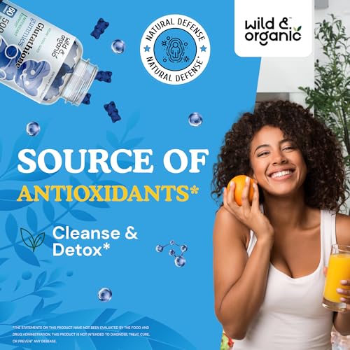 Wild & Organic Glutathione Gummies - Reduced Glutathione for Liver Cleanse & Antioxidants Wild & OrganicBuy Supplements Australia