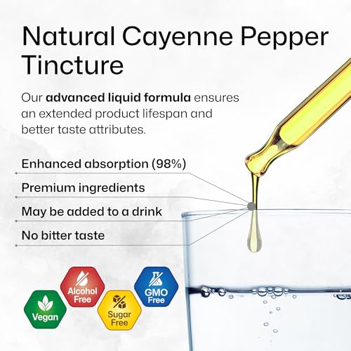 MAUWE HERBS Cayenne Pepper Supplement - Organic Cayenne Pepper Tincture MAUWE HERBSBuy Supplements Australia