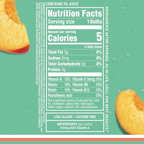 Sparkling Ice, Peach Nectarine Sparkling Water, Zero Sugar Flavored Water, with Vitamins Sparkling ICEBuy Supplements Australia
