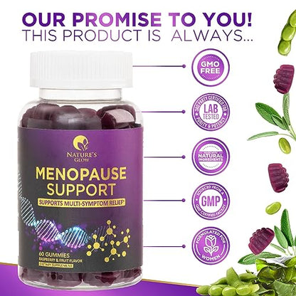 Menopause Supplements for Women, Multi Benefit Menopause Relief for Night Sweats Nature's GlowBuy Supplements Australia