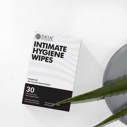 Skin Elements Intimate Hygiene Wipes | pH Balanced Wipes with Tea Tree Oil | Avoids Itching and Bad Odor Skin ElementsBuy Supplements Australia