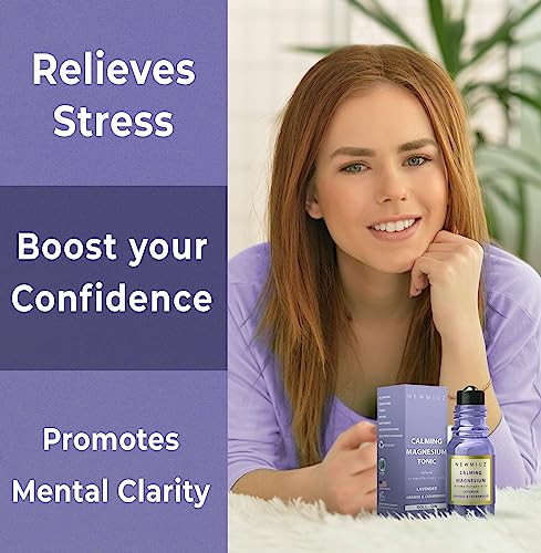 Calm Magnesium Roller Lavender Orange Cedarwood Essential Oil Roll On Calming Aromatherapy Self Care New MiuzBuy Supplements Australia