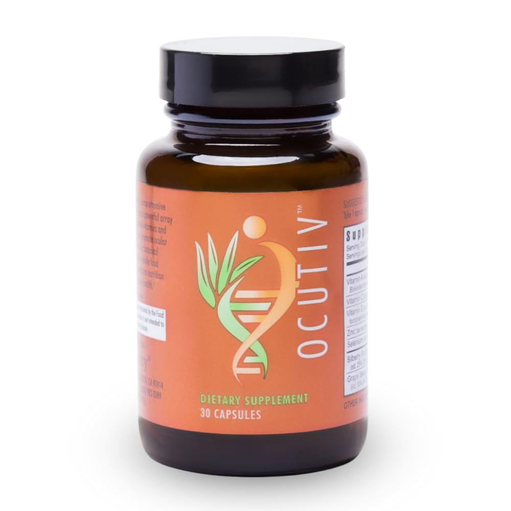 Youngevity Ocutiv™ - Eye Vitamin & Mineral Supplement - Contains Vitamin A, C, E, Zinc, Bilberry, Lutein, Lycopene, Zeaxanthin, Astaxanthin - 30 Capsules YoungevityBuy Supplements Australia
