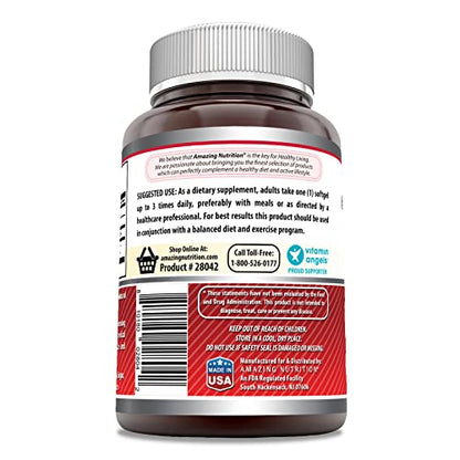 Amazing Formulas CLA | Conjugated Linoleic Acid Supplement | 1250 Mg | 120 Softgels Amazing NutritionBuy Supplements Australia