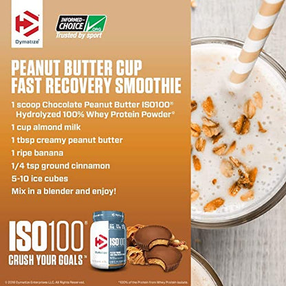 Dymatize ISO 100 Whey Protein Powder with 25g of Hydrolyzed 100% Whey Isolate DymatizeBuy Supplements Australia