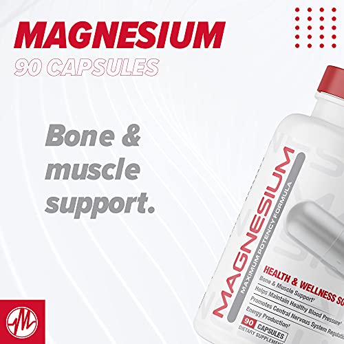 Metabolic Nutrition Magnesium, 650mg per Serving, Non-GMO, Vegan, Gluten Free Metabolic NutritionBuy Supplements Australia