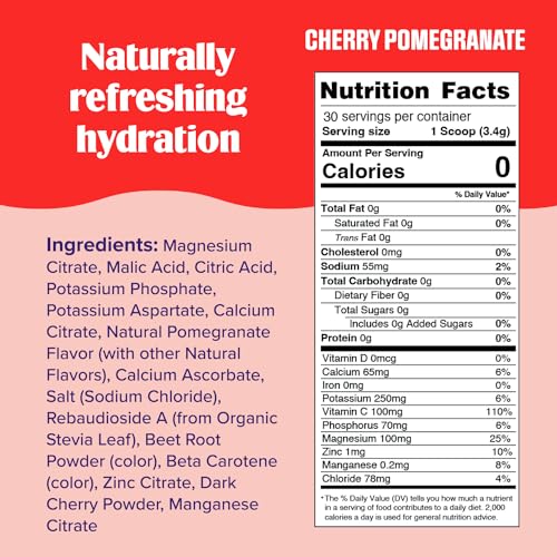 New Ultima Hydrating Electrolyte Powder, Cherry Pomegranate, 30 Servings 3.6 oz Ultima ReplenisherBuy Supplements Australia