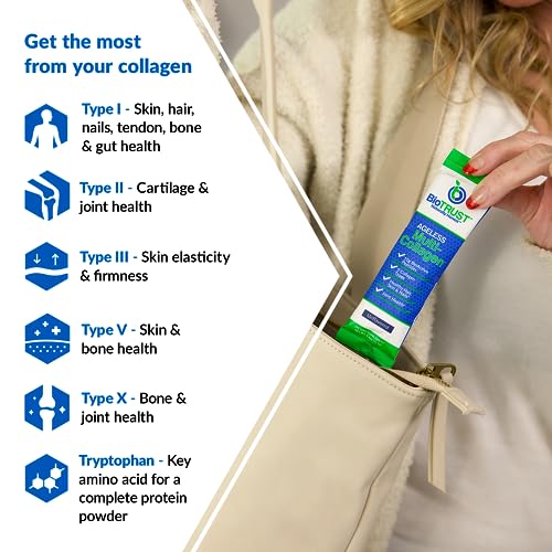 BioTrust Ageless Multi Collagen Protein Powder– 5 Collagen Types (I, II, III, V, X) BioTrustBuy Supplements Australia