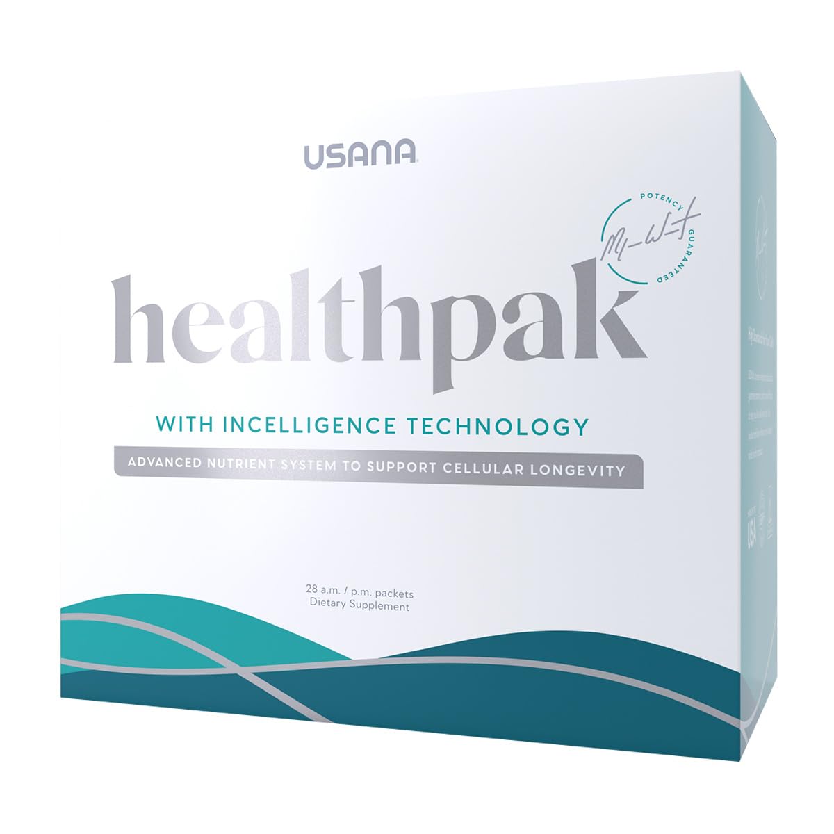 USANA HealthPak with InCelligence Technology and Essential Nutrients and Antioxidants to Support Total Body Health* – Convenient Daily AM/PM Packets – 56 Packets – 28 Day Supply USANABuy Supplements Australia