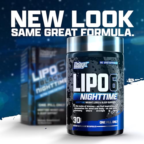 Nutrex Lipo 6 Nighttime Fat Burner | Melatonin Sleep Aid & Weight Loss Diet Pills Nutrex ResearchBuy Supplements Australia