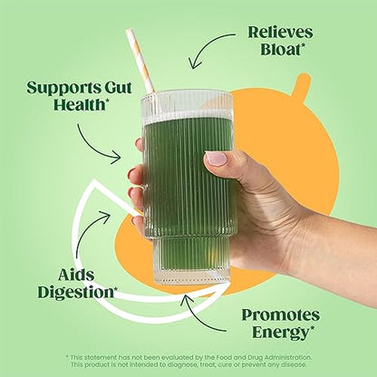 Bloom Nutrition Super Greens Powder Smoothie & Juice Mix (Mango)