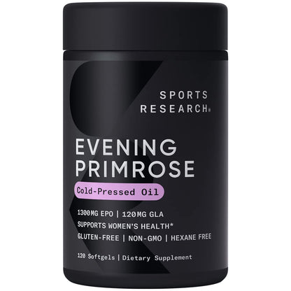 Sports Research Evening Primrose Supplement from Cold Pressed Oil Sports ResearchBuy Supplements Australia