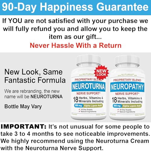 Neuropathy Support Supplement with 600 mg Pure Alpha Lipoic Acid NuturnaBuy Supplements Australia