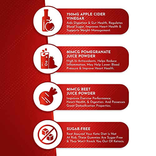 Sugar-Free Keto ACV Gummies for Weight Loss - Apple Cider Vinegar Keto ACV Gummies Atlantis NutritionBuy Supplements Australia
