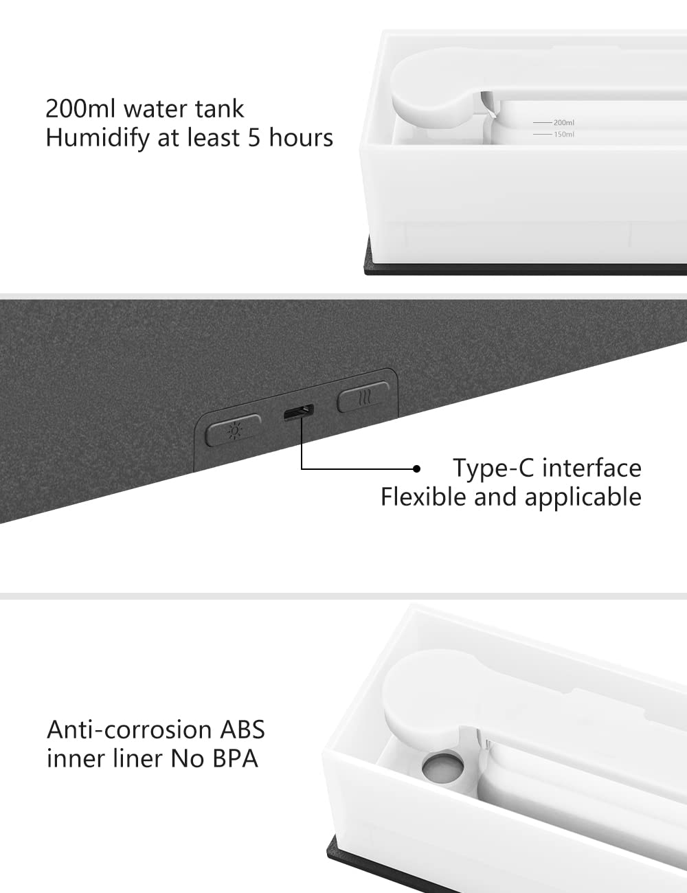 Shiawase Oil Diffuser, 200ml Flame Essential Oil Diffuser/Humidifier, Bedrock Fire Air Scent Diffuser ShiawaseBuy Supplements Australia