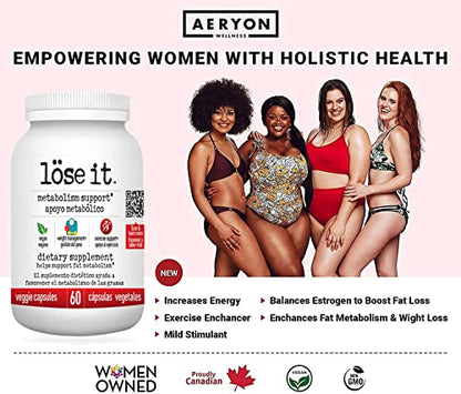 Lose It by Aeryon Wellness - Fitness Management & Exercise Enhancer - Hormone Balance Aeryon Ashlie WellnessBuy Supplements Australia