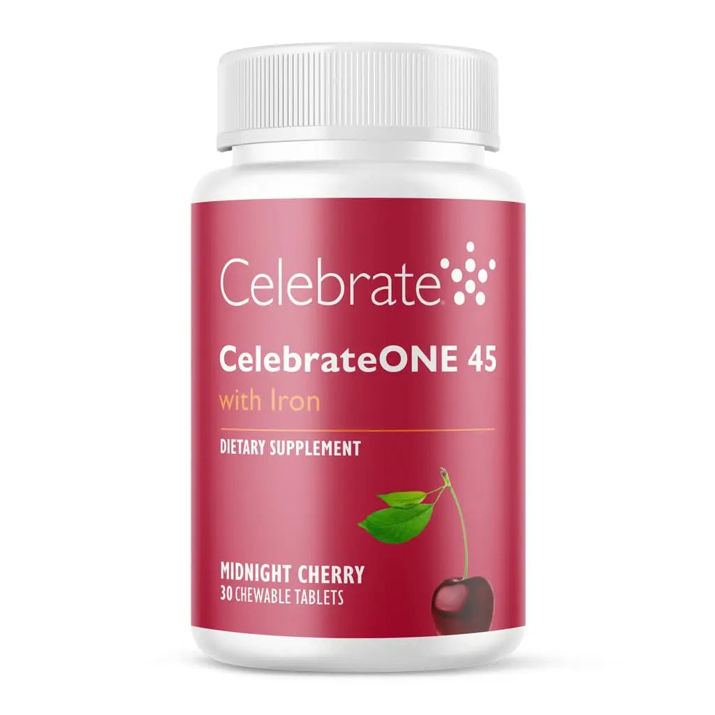 Celebrate Vitamins CelebrateONE 45 Chewables, 45mg Iron - Once Daily Bariatric Multivitamin, Essential Vitamins & Minerals Celebrate Bariatric SupplementsBuy Supplements Australia
