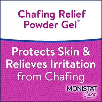 Monistat Chafing Relief Powder Gel, Anti-Chafe Protection, Fragrance Free Chafing Gel, 1.5 Oz, 1 Pack MonistatBuy Supplements Australia