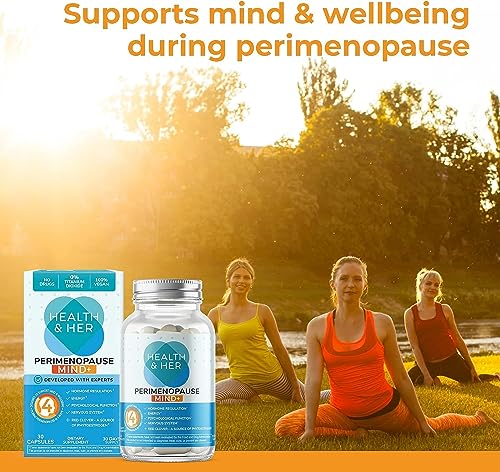 Health & Her Perimenopause Mind, Cognitive Function Support, Pre-Menopause Health and HerBuy Supplements Australia