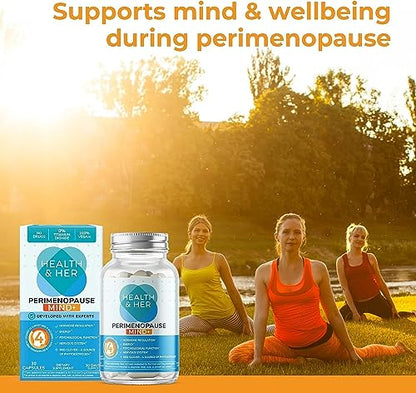 Health & Her Perimenopause Mind, Cognitive Function Support, Pre-Menopause Health and HerBuy Supplements Australia