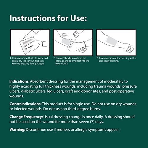 Pivot Calcium Alginate Wound Dressing – All-Natural First Aid | 4x5 Dressin LMP LINKS MEDICAL PRODUCTS INC.Buy Supplements Australia
