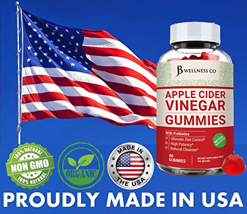 (2-Pack | 120 Gummies) Premium Apple Cider Vinegar Gummies - Raw, Natural, Unfiltered ACV JB Wellness CoBuy Supplements Australia
