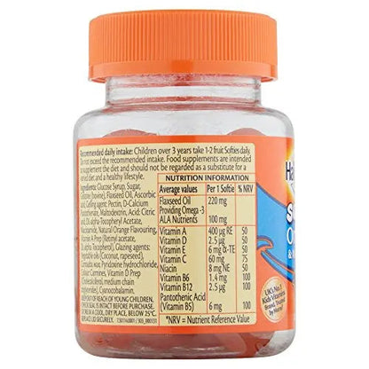 Haliborange Kids Vitamins Omega-3 and Multivitamin Orange Softies 30s HaliborangeBuy Supplements Australia