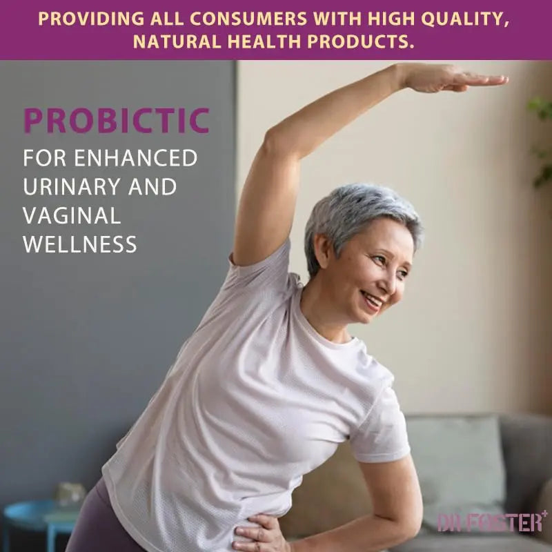 DRFOSTER Urinary Tract Health for Women, Vaginal Probiotics for Women pH Balance with D-Mannose, Cranberry, Probiotics and Prebiotics for Digestive Helath 90 Veggie Capsules DRFOSTERBuy Supplements Australia