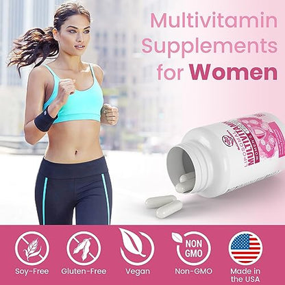 Liposomal Multivitamin for Women 1400MG - Womens Daily Multi Vitamins Supplements SambugraBuy Supplements Australia