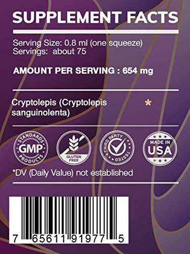 Earth's Love - Cryptolepis Alcohol Herbal Extract Tincture, Super-Concentrated Wildcrafted Cryptolepis HerbEraBuy Supplements Australia