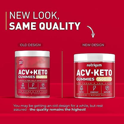 Keto ACV Gummies 1500 mg - Gelatin-Free Apple Cider Vinegar Gummies - Low Carbs Pectin XELARBuy Supplements Australia