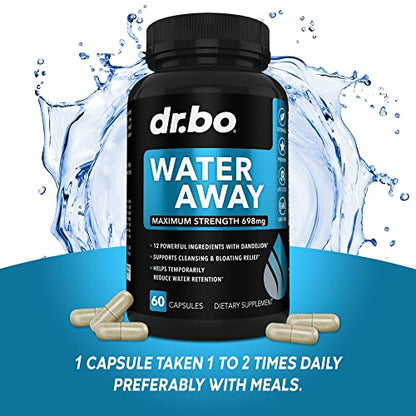 Water Pills Diuretics for Water Retention - Natural Water Away Pills Herbal Diuretic Supplements DR. BOBuy Supplements Australia