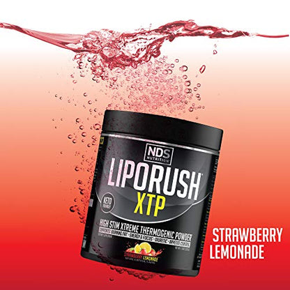 LIPORUSH NDS Nutrition XTP Thermogenic Fat Burner with L-Carnitine - Energy, Focus LIPORUSHBuy Supplements Australia