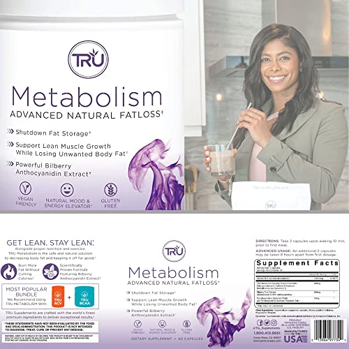 TRU Metabolism, Advanced Fat Loss, Fight Cravings, Boost Mood, No Jitters or Crash TRU SupplementsBuy Supplements Australia