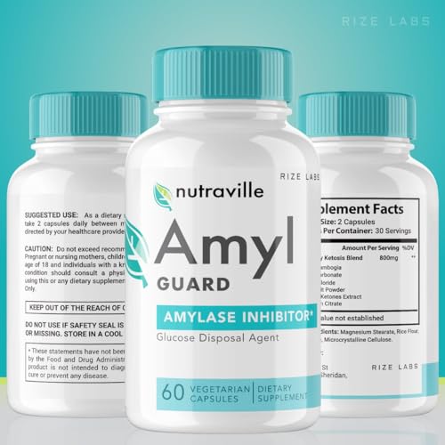 rize labs Nutraville Amyl Guard Dietary Supplement, Nutraville Amyl Guard Weight Loss Pills rize labsBuy Supplements Australia