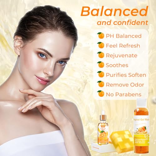 Yoni Soap & Yoni Oil & Feminine Wash Set for Women, Yoni Wash for Vaginal Ph Balance Remove BASSIBuy Supplements Australia
