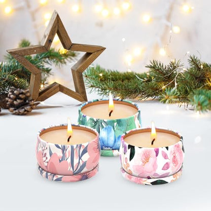 3 Pack Scented Candles Set for Christmas Thanksginving Gift, Relaxing Aromatherapy Candles Gift HenalerBuy Supplements Australia