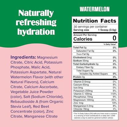 Ultima Replenisher Daily Electrolyte Drink Mix – Watermelon, 30 Servings – Hydration Ultima ReplenisherBuy Supplements Australia