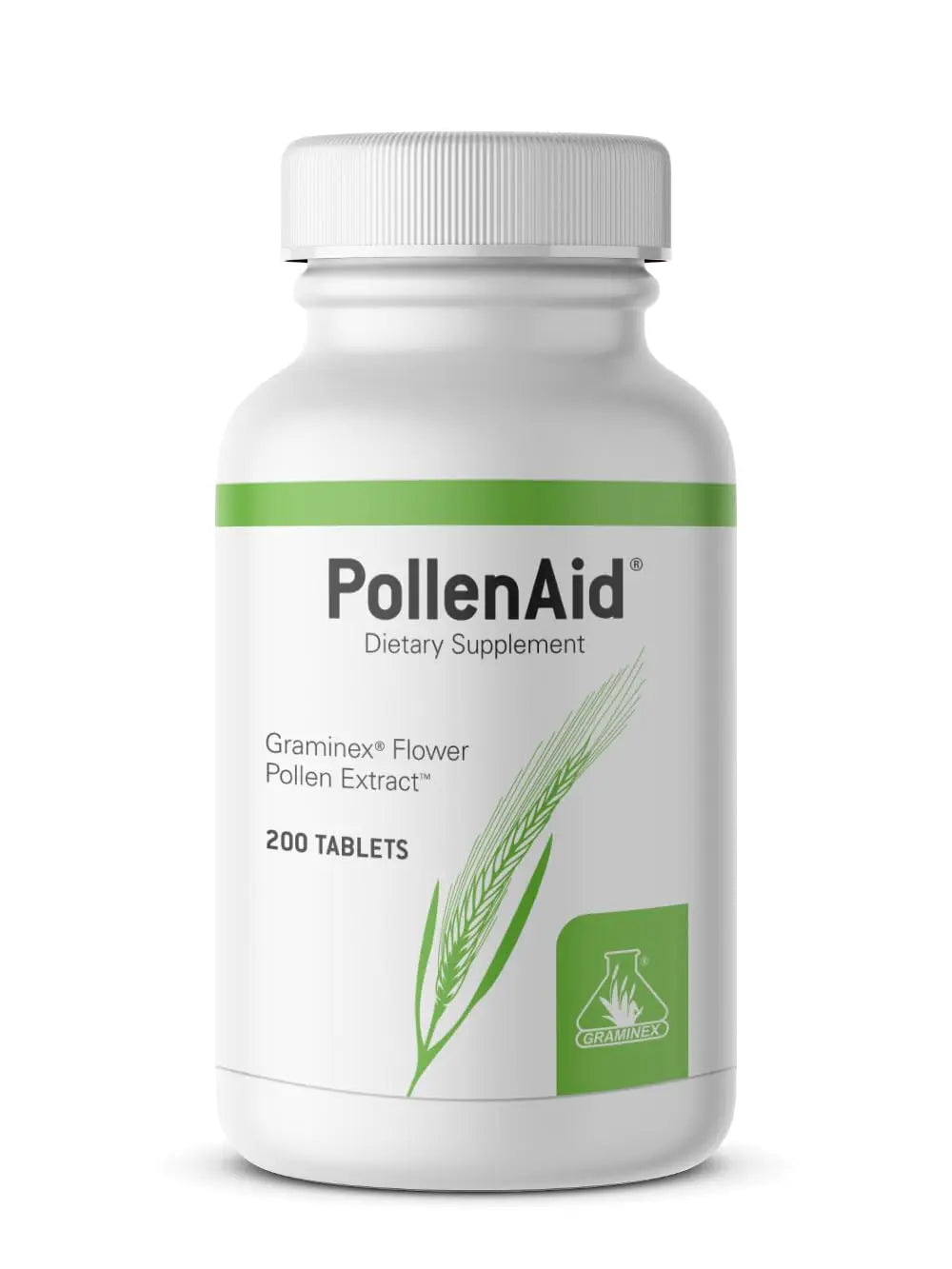 Graminex PollenAid Prostate Supplement: All Natural Prostate Support for Bladder Control & Urinary Tract Health, Rye Pollen Extract Made in USA, 200 Tablets GraminexBuy Supplements Australia